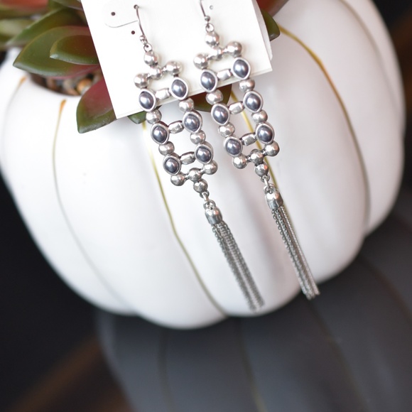 NEW Lucky Brand Silver-Tone Imitation Pearl, Beads - Picture 3 of 4